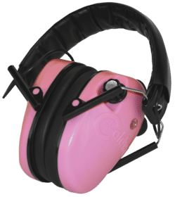 Caldwell E-Max Low Profile Electronic Earmuffs in Pink